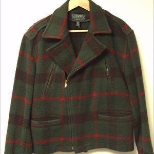 Vintage Ralph Lauren Country Plaid Wool Coat, Md